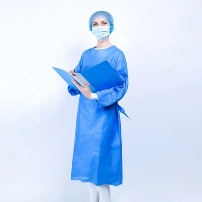 Medical Reinforced Disposable Surgical Isolation Gown Sterile Clothes Non Woven