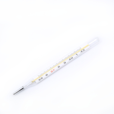 Axillary Household Digital Thermometer 42c , 32c Medical Mercury Glass Thermometer