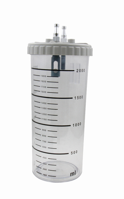 2l PP Portable Oxygen Regulator ABS Vacuum Suction Jar